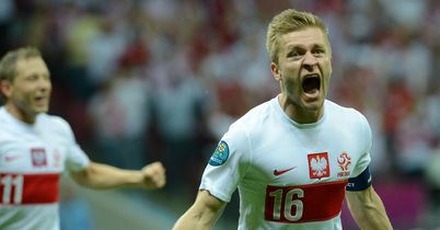 Blaszczykowski: Celebrates goal